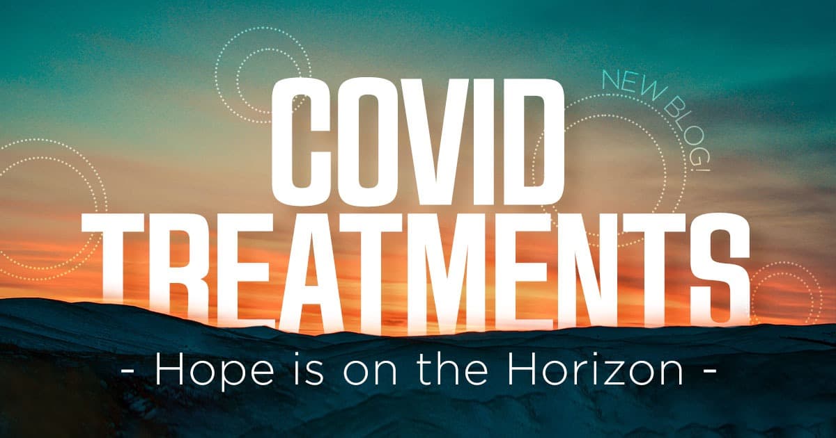 COVID treatments, horizon, clinical research
